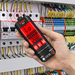 Fully automatic digital multimeter with anti-burn function