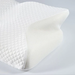 Ergonomisches Schlafkissen | Optimale Unterstützung für Nacken und Kopf | Weiß