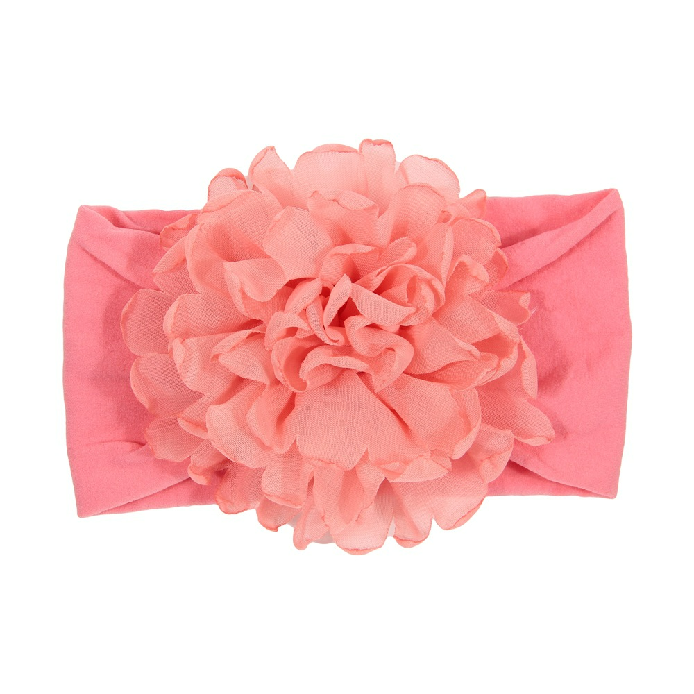 Headband for newborns and toddlers - Soft hairband with flower