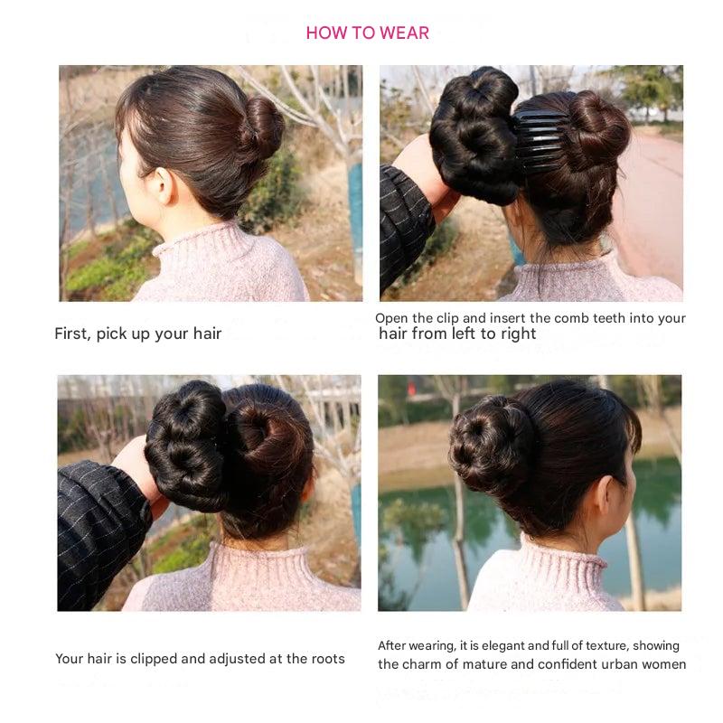 Flower Hair Pin – Quick Updo Clip