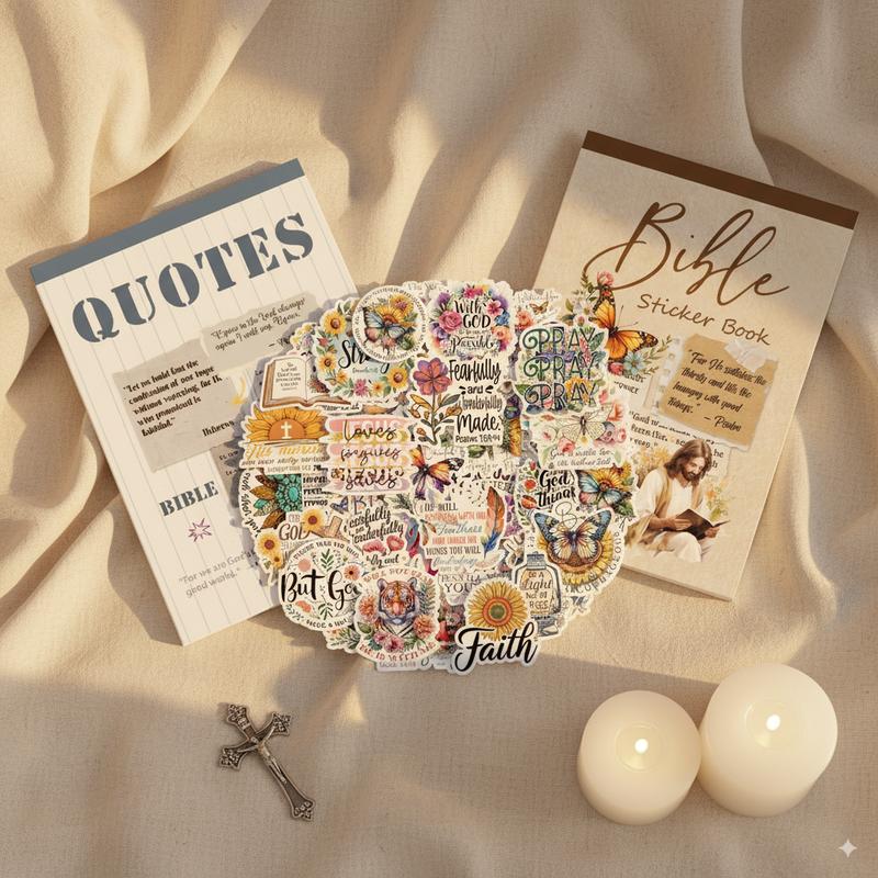 Inspiriertes Sticker-Set für deine Glaubensreise