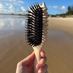 Hair Straightening Brush for Defined Curls
