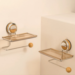 Stainless Steel Toilet Paper Holder without Drilling – Rust-Proof & Easy to Install