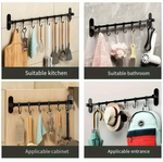 Wall Shelf for the Kitchen – Multifunctional Organizer for Lids, Spatulas, and Kitchen Utensils