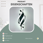 LumiSphere | Elegante LED-Wandlampe für stilvolle Räume