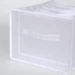 7-Fächer Kleiderschrank Organizer aus Netz für Kleidung