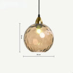 Elegant Glass Ball Pendant Lamp – AuraLicht