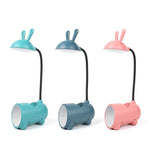 Kreative LED Tischlampe mit Touch-Funktion und Stifthalter