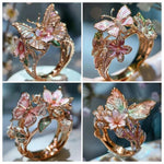 Ring with Butterfly Blossom