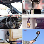 Flexible In-Car Phone Holder with 360° Rotation