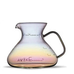 15 oz Kaffeekaraffe aus Glas mit Filter, hitzebeständig