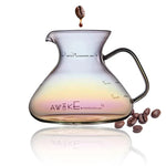 Elegant 450ml coffee maker made of heat-resistant glass
