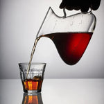 Elegant 450ml coffee maker made of heat-resistant glass