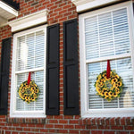 Artificial Gold Sunflower Wreath - 40 cm
