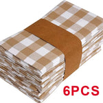 16" Reusable Polyester Tablecloth Set with Placemats