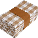16" Reusable Polyester Tablecloth Set with Placemats