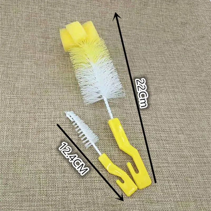 Bottle Cleaning Set for Infants – Brushes for Bottles and Teats