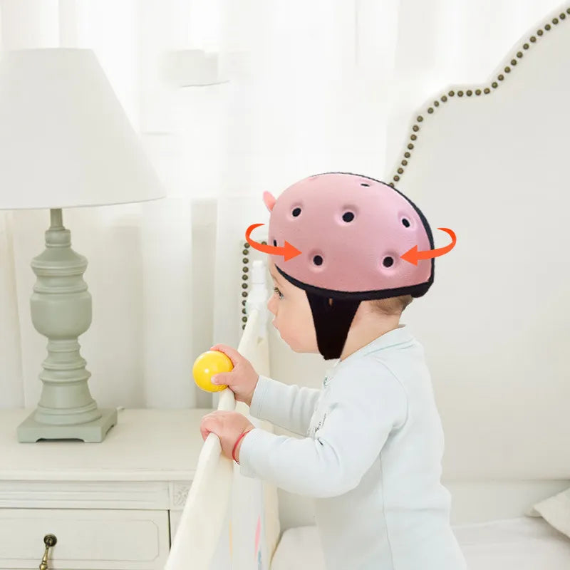 Adjustable Head Protection Helmet for Toddlers – Baby Walker