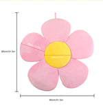 Baby bath cushion in flower shape for sinks and washbasins
