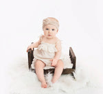 Knotted Bow Headband for Girls - Soft Baby Turban Headband