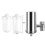 Eleganter Wasserfilter aus Edelstahl – mühelos und stilvoll
