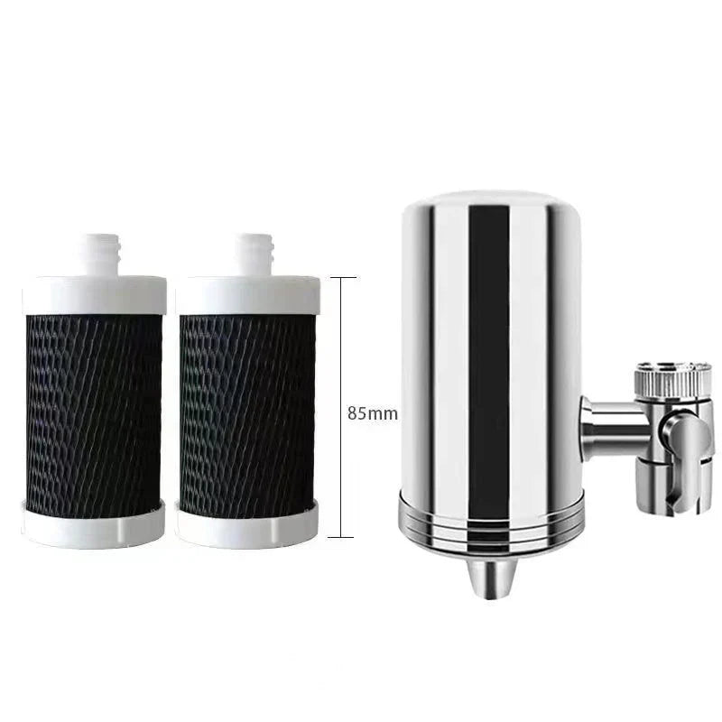 Eleganter Wasserfilter aus Edelstahl – mühelos und stilvoll