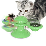 Interaktives Katzenspielzeug mit LED und Katzenminze