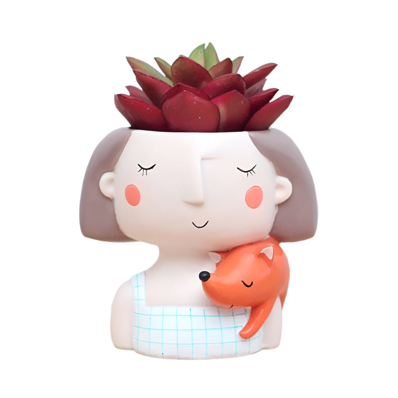 Playful Succulent Pots by Voltyx