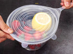 6 Reusable and Stretchable Silicone Tank Lids