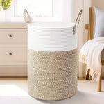 Practical Foldable Storage Basket – Robust Cotton Solution for Laundry, Toys, and Home Organization