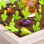 Felt toys for Montessori farm activities