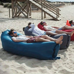 Inflatable Outdoor Relaxation Bench – No Pumping Required