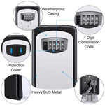 Weatherproof Outdoor Key Safe with Code