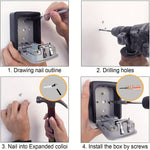 Weatherproof Outdoor Key Safe with Code