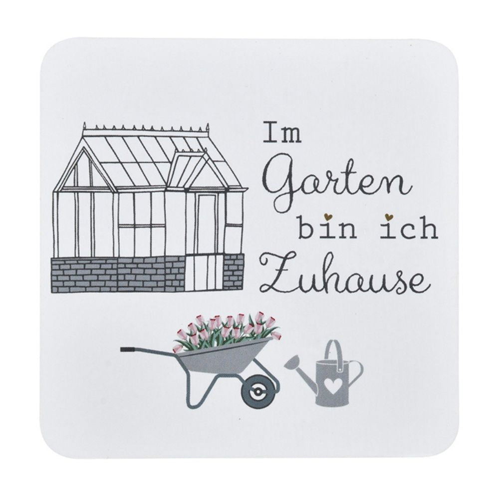 Naturfreundliche Korkuntersetzer für den Garten
