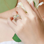 Ring with Butterfly Blossom