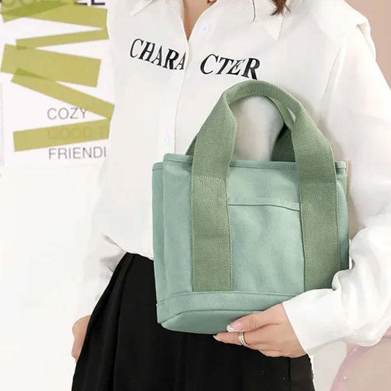Linen tote bag for everyday use and shopping
