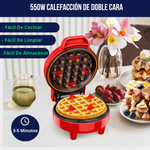 Kompakte Waffelzauber-Maschine für köstliche Snacks