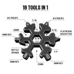 18-in-1 Snowflake Multi-tool