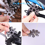 18-function stainless steel multi-tool for outdoor adventures