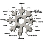 18-function stainless steel multi-tool for outdoor adventures
