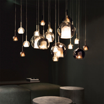 Moderne Pendelleuchte aus Glas - CelestialGlow Licht