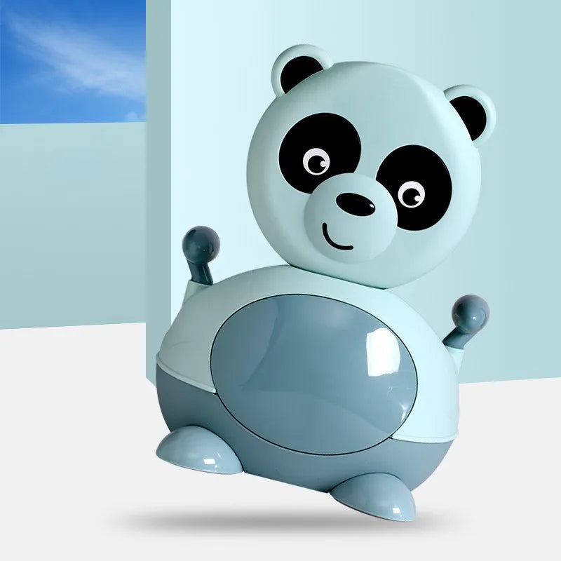 Panda-Design Baby Potty - Soft Baby Potty with PU Seat