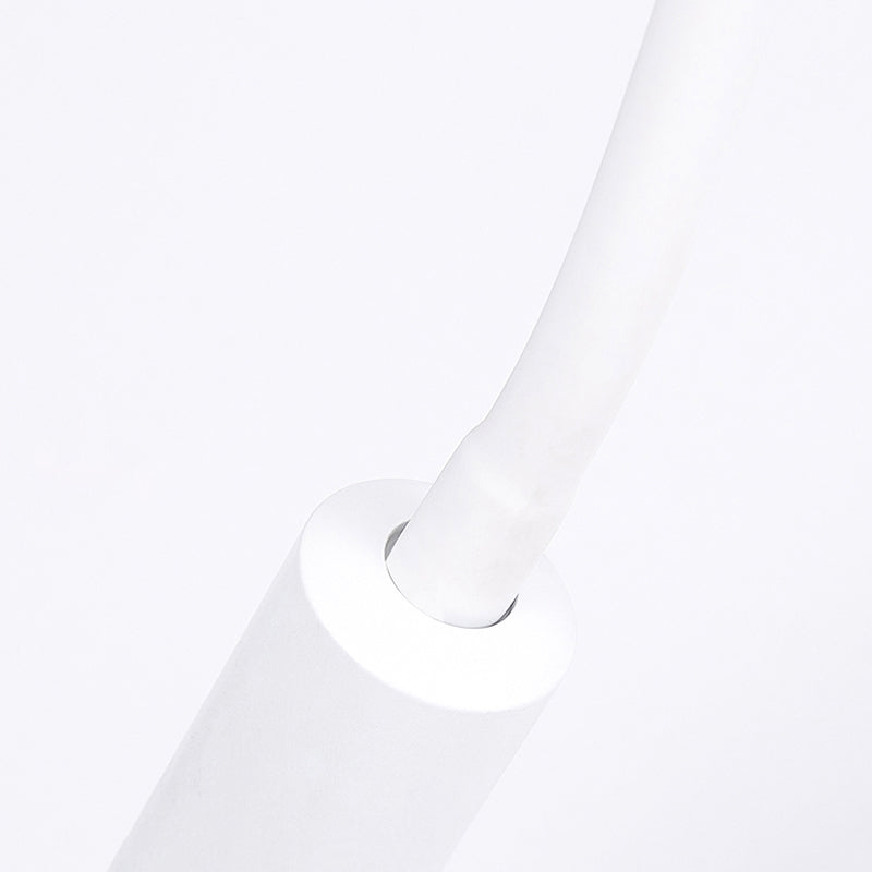 Adjustable Wall Light in Cylinder Design Made of Silicone and Metal – LED in Black/White