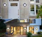 Weatherproof LED Outdoor Wall Light - Energy-saving Lighting for Garden and Patio