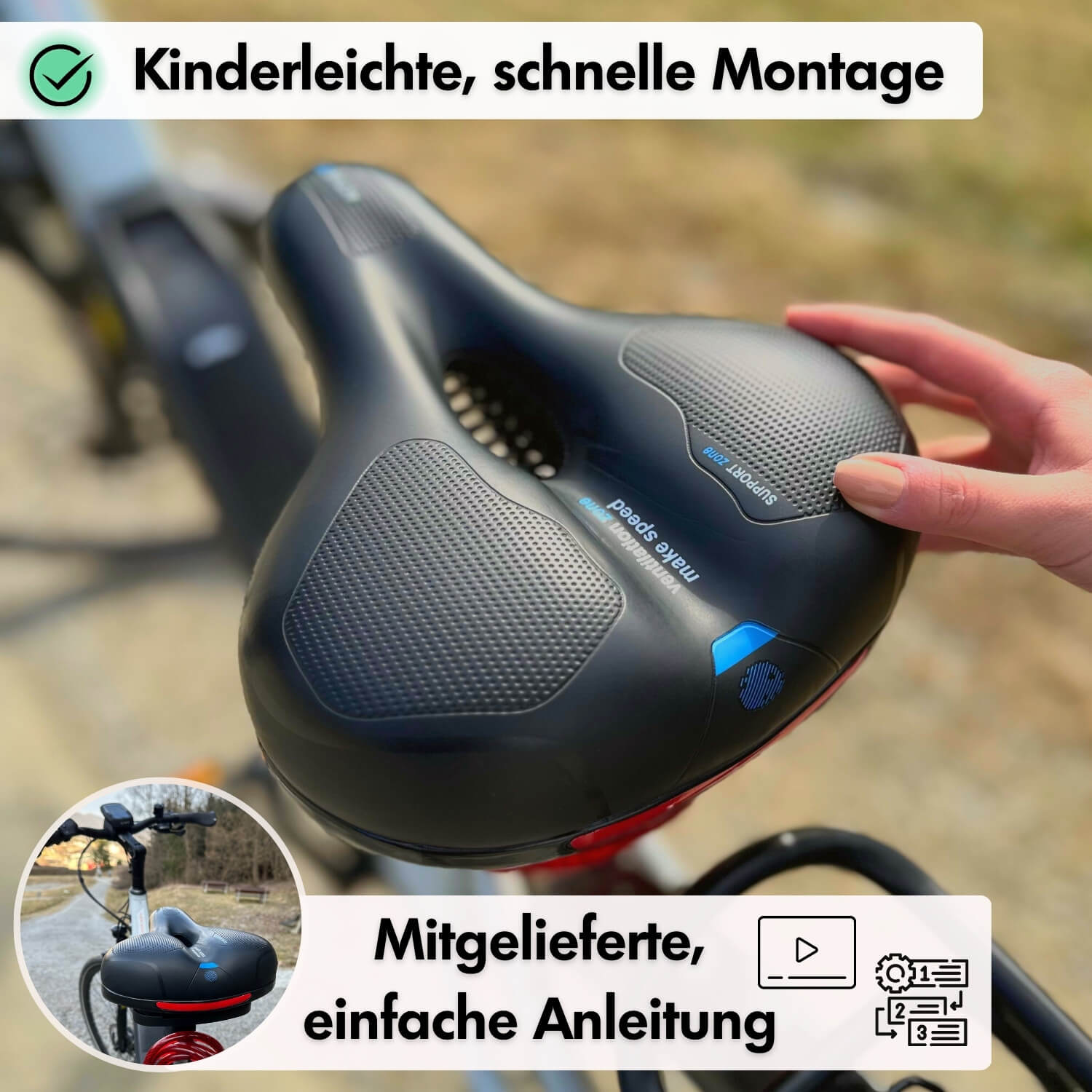 ComfortSaddle Pro – Experience Pain-Free Cycling