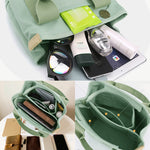 Linen tote bag for everyday use and shopping