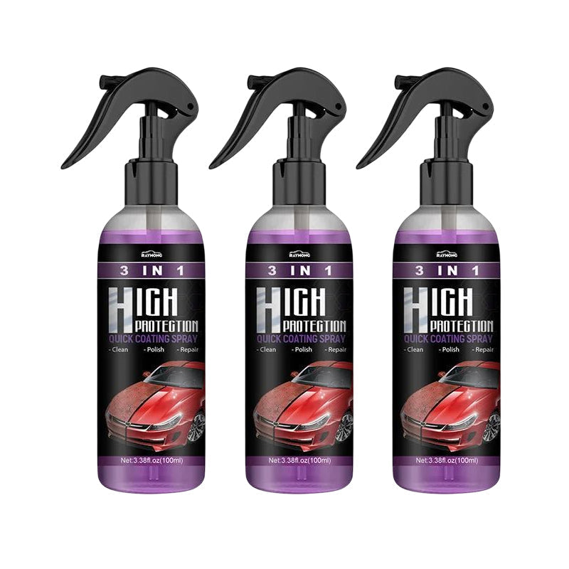 3-in-1 Autoreinigungsspray mit hohem Schutz
