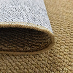 Robuste Fußmatte im Jute-Look – Waschbarer Bodenschutz für Zuhause & Büro