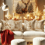 Festliche Magie: 3D Weihnachtsdekoration Hüllen Set (4 Stück)